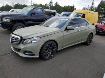  Salvage Mercedes-Benz E-Class