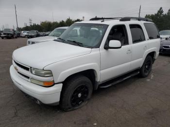  Salvage Chevrolet Tahoe