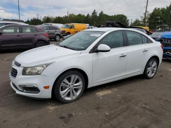  Salvage Chevrolet Cruze