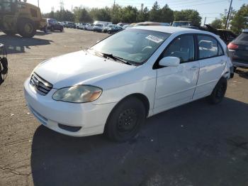  Salvage Toyota Corolla