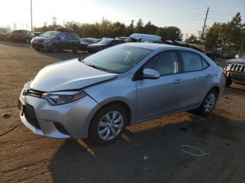  Salvage Toyota Corolla