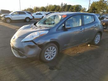  Salvage Nissan LEAF