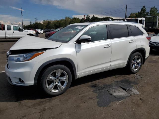  Salvage Toyota Highlander