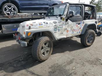  Salvage Jeep Wrangler