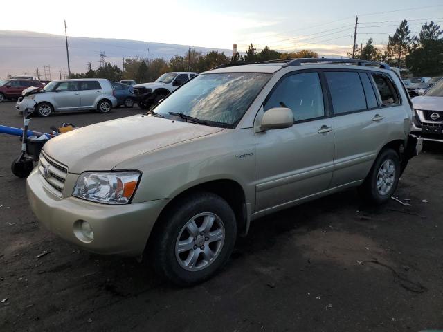  Salvage Toyota Highlander