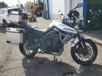  Salvage Triumph Motorcycle Tiger