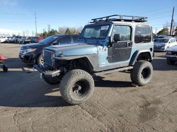  Salvage Jeep Wrangler