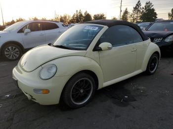  Salvage Volkswagen Beetle