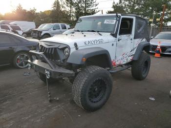  Salvage Jeep Wrangler