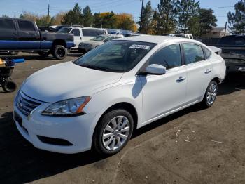  Salvage Nissan Sentra