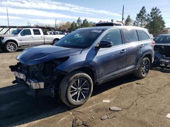  Salvage Toyota Highlander