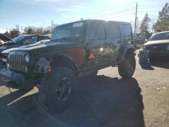  Salvage Jeep Wrangler