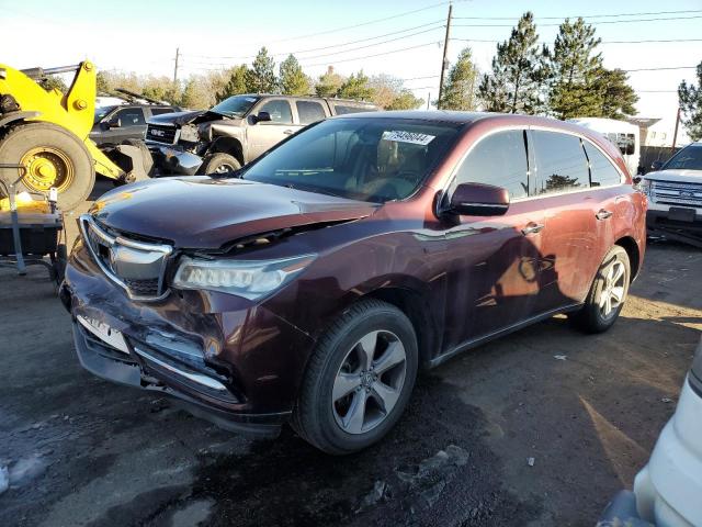  Salvage Acura MDX