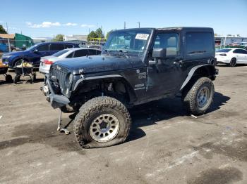  Salvage Jeep Wrangler