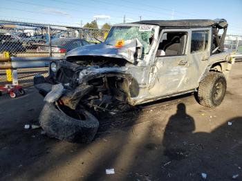  Salvage Jeep Wrangler