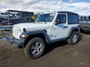  Salvage Jeep Wrangler