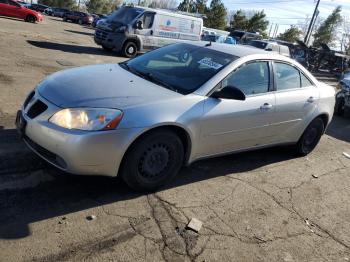  Salvage Pontiac G6