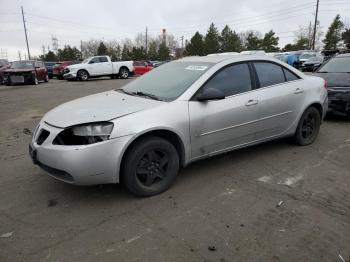  Salvage Pontiac G6