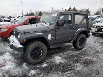  Salvage Jeep Wrangler