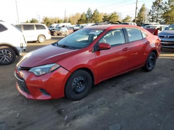  Salvage Toyota Corolla