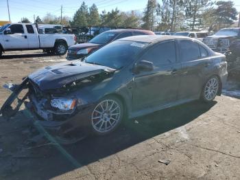  Salvage Mitsubishi Evo