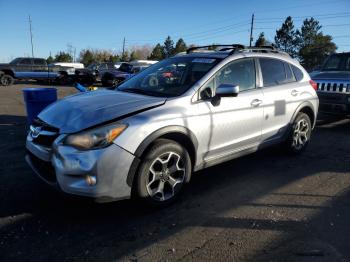  Salvage Subaru Xv