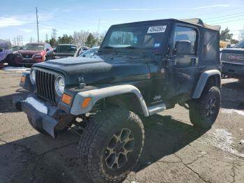  Salvage Jeep Wrangler