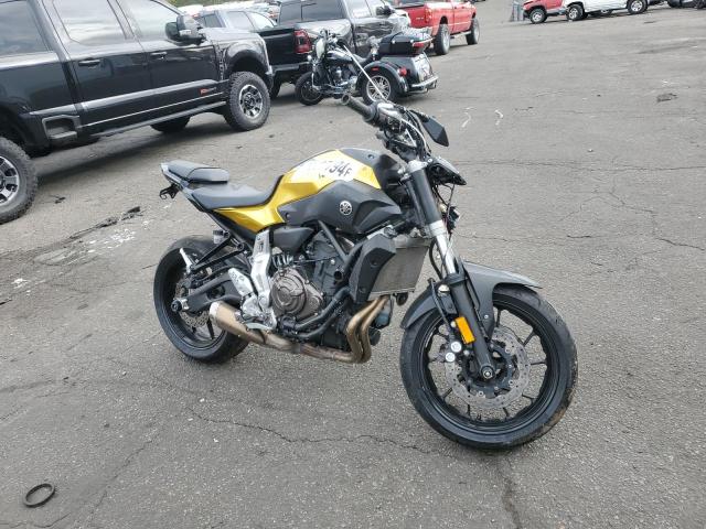  Salvage Yamaha Fz-07 09