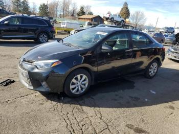  Salvage Toyota Corolla