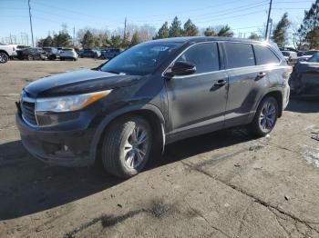  Salvage Toyota Highlander