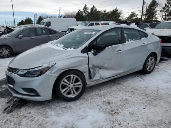  Salvage Chevrolet Cruze