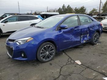 Salvage Toyota Corolla