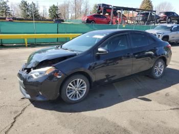  Salvage Toyota Corolla