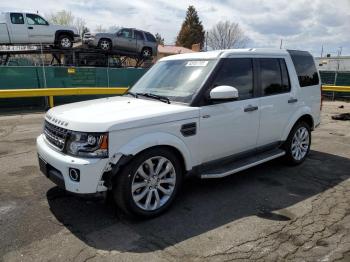  Salvage Land Rover LR4