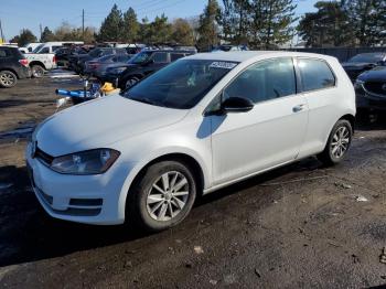  Salvage Volkswagen Golf