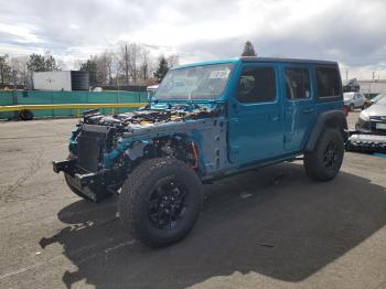  Salvage Jeep Wrangler