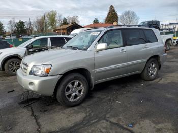  Salvage Toyota Highlander