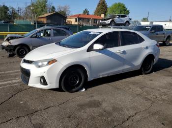  Salvage Toyota Corolla