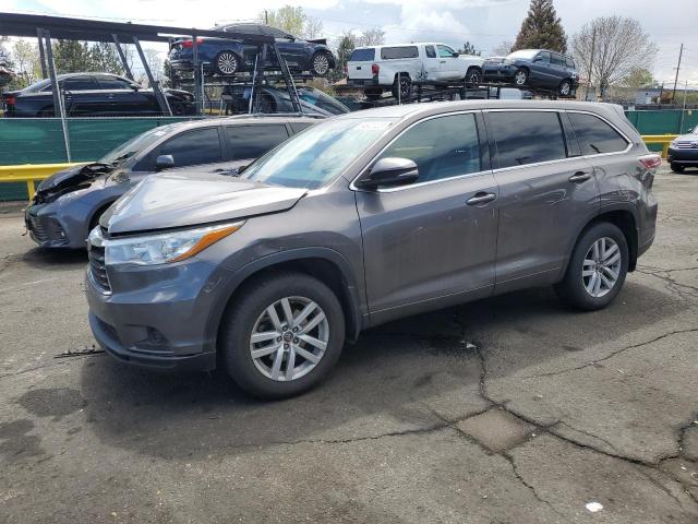  Salvage Toyota Highlander