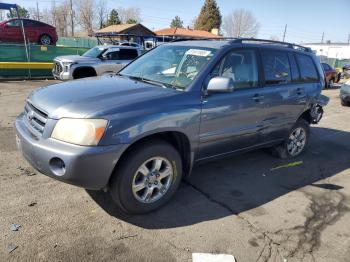  Salvage Toyota Highlander