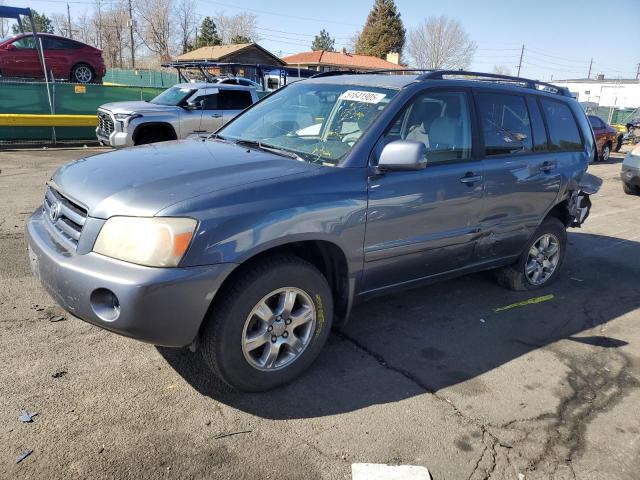  Salvage Toyota Highlander