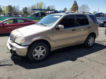  Salvage Mercedes-Benz M-Class