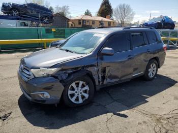  Salvage Toyota Highlander