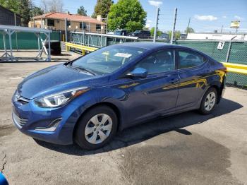  Salvage Hyundai ELANTRA