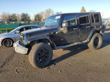  Salvage Jeep Wrangler
