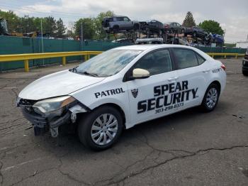  Salvage Toyota Corolla
