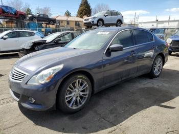  Salvage INFINITI G37