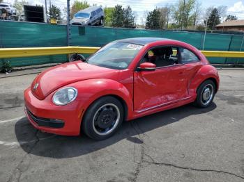  Salvage Volkswagen Beetle