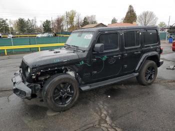  Salvage Jeep Wrangler
