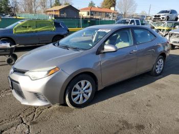  Salvage Toyota Corolla